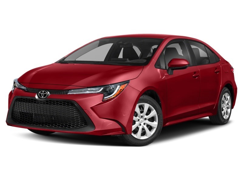 2021 Toyota Corolla LE CVT Barcelona Red Metallic  Shot 4