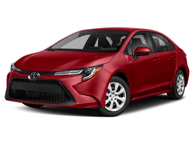 2020 Toyota Corolla LE CVT Barcelona Red Metallic  Shot 4