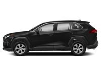 2020 Toyota RAV4 LE AWD Midnight Black Metallic  Shot 5
