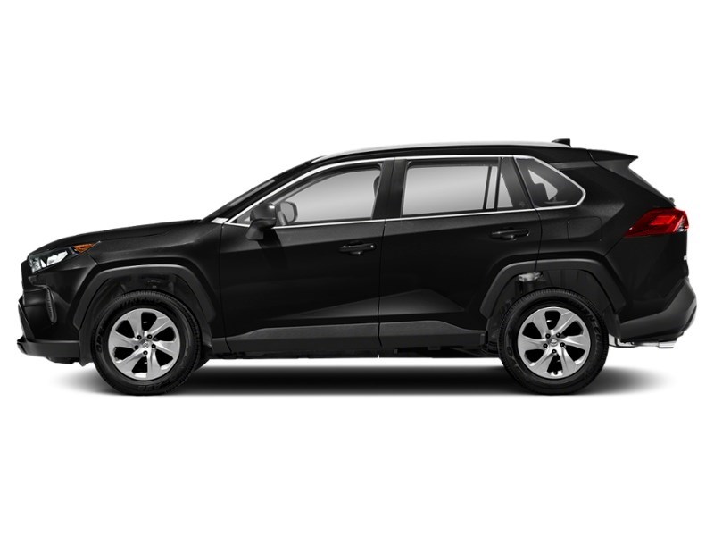 2021 Toyota RAV4 LE AWD Midnight Black Metallic  Shot 5