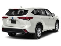 2021 Toyota Highlander Hybrid Hybrid XLE AWD Blizzard Pearl  Shot 2