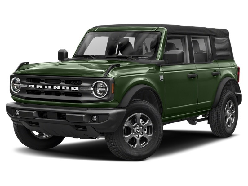2022 Ford Bronco Big Bend 4 Door Advanced 4x4 Eruption Green Metallic  Shot 4
