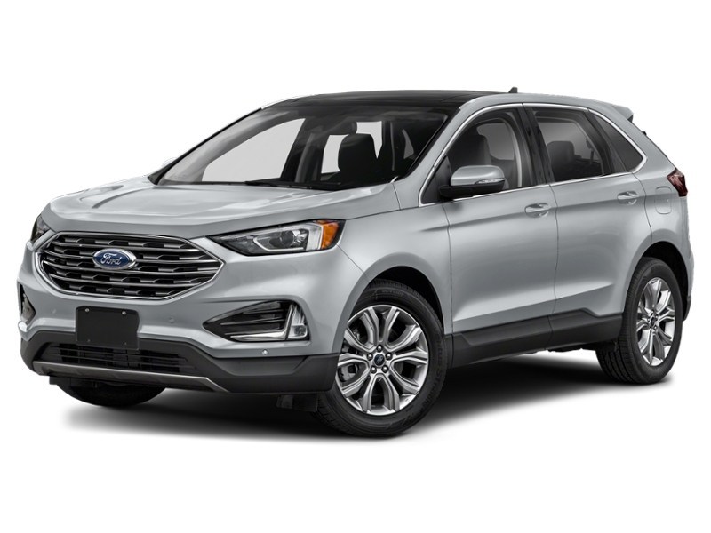 2022 Ford Edge Titanium AWD Iconic Silver Metallic  Shot 1