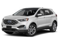 2022 Ford Edge Titanium AWD Star White Metallic Tri-Coat  Shot 10
