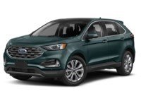 2022 Ford Edge Titanium AWD Forged Green Metallic  Shot 31