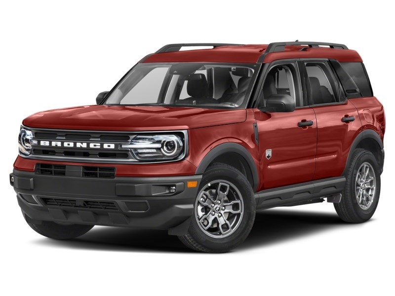 2024 Ford Bronco Sport Big Bend 4x4 Hot Pepper Red Metallic Tinted Clearcoat  Shot 13
