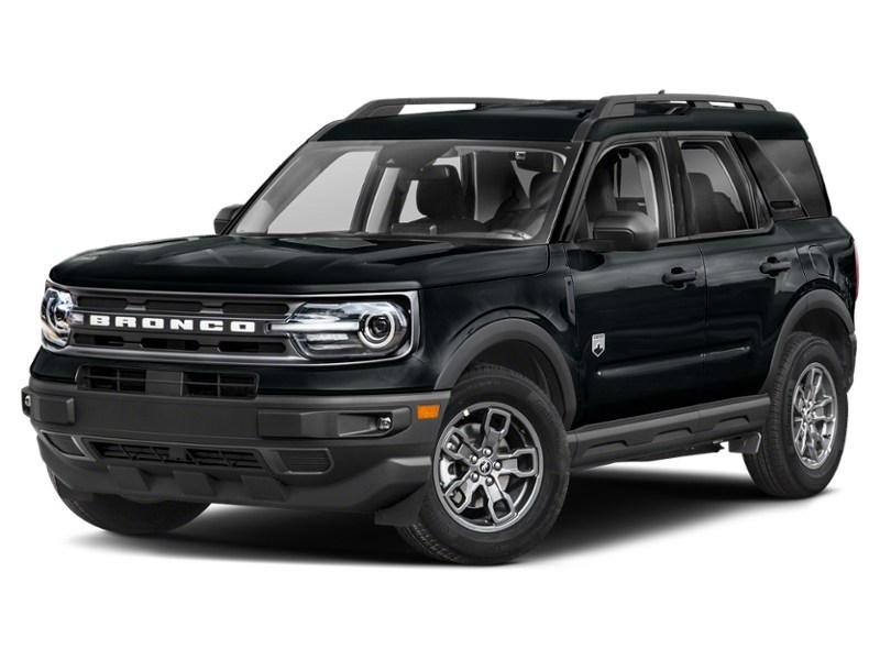 2021 Ford Bronco Sport Big Bend 4x4 Shadow Black  Shot 13
