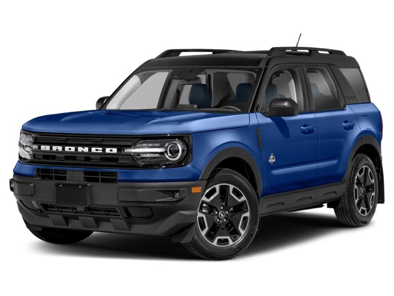 2024 Ford Bronco Sport Outer Banks 4x4 Atlas Blue Metallic  Shot 5