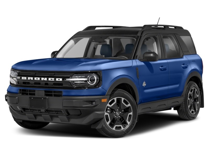 2023 Ford Bronco Sport Outer Banks 4x4 Atlas Blue Metallic  Shot 2