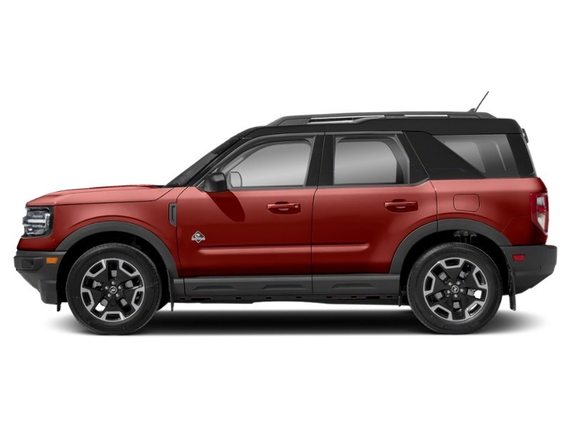 2024 Ford Bronco Sport Outer Banks 4x4 Hot Pepper Red Metallic Tinted Clearcoat  Shot 12