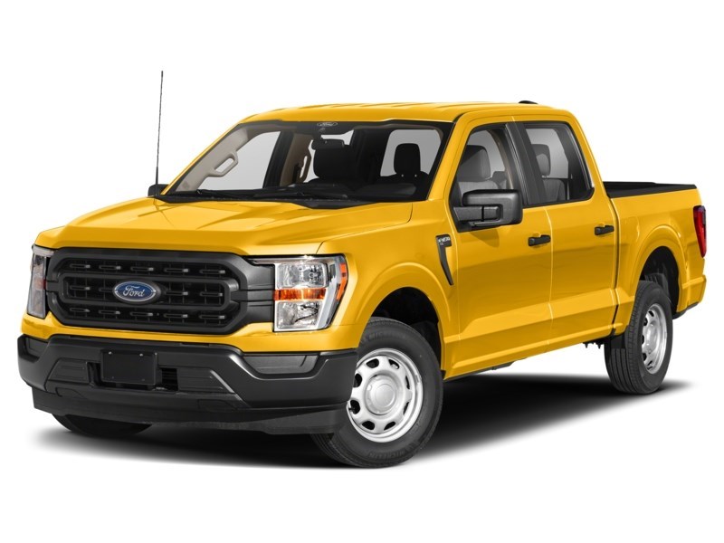 2022 Ford F-150 XL 4WD SuperCrew 5.5' Box Yellow  Shot 11