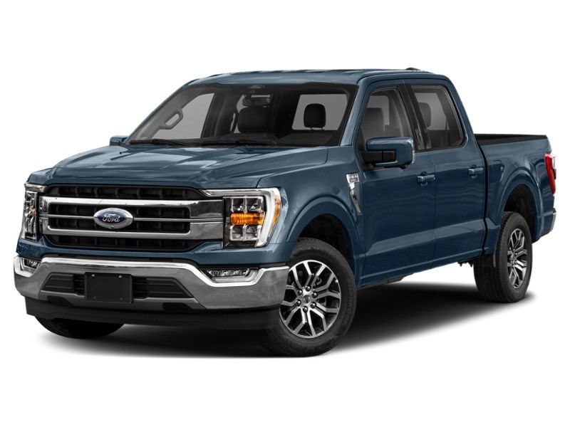 2021 Ford F-150 LARIAT 4WD SuperCrew 5.5' Box Antimatter Blue Metallic  Shot 31