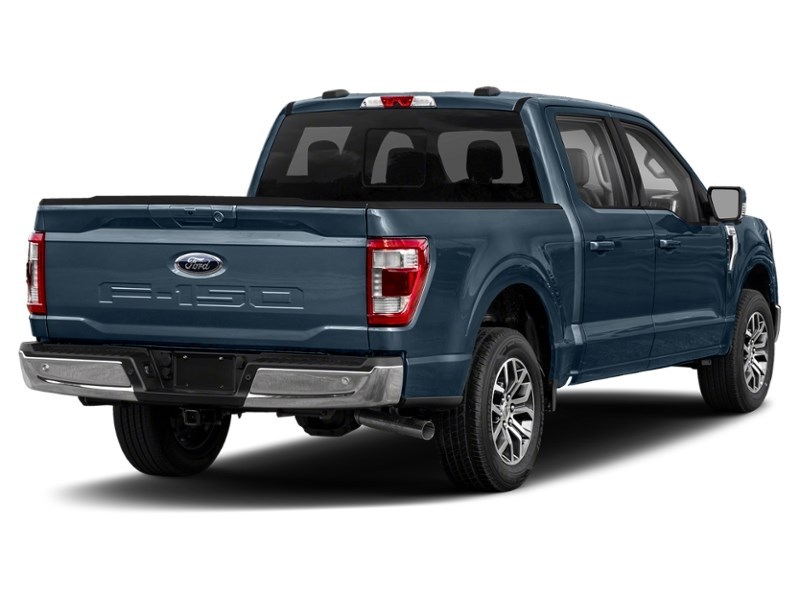 2022 Ford F-150 LARIAT 4WD SuperCrew 5.5' Box Antimatter Blue Metallic  Shot 26