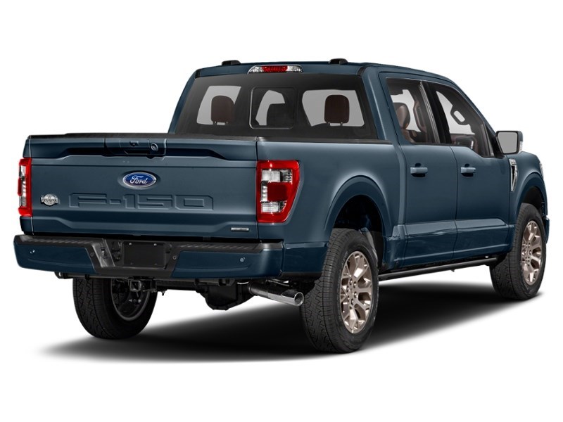 2023 Ford F-150 King Ranch 4WD SuperCrew 5.5' Box Antimatter Blue Metallic  Shot 19