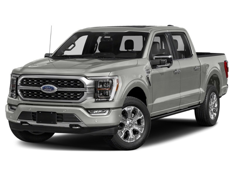 2023 Ford F-150 Platinum 4WD SuperCrew 5.5' Box Iconic Silver Metallic  Shot 1