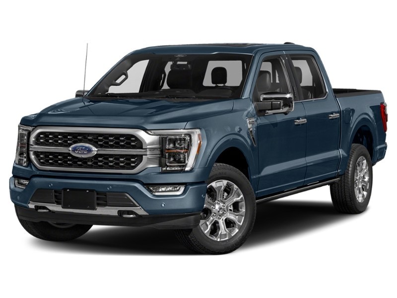 2023 Ford F-150 Platinum 4WD SuperCrew 5.5' Box Antimatter Blue Metallic  Shot 19