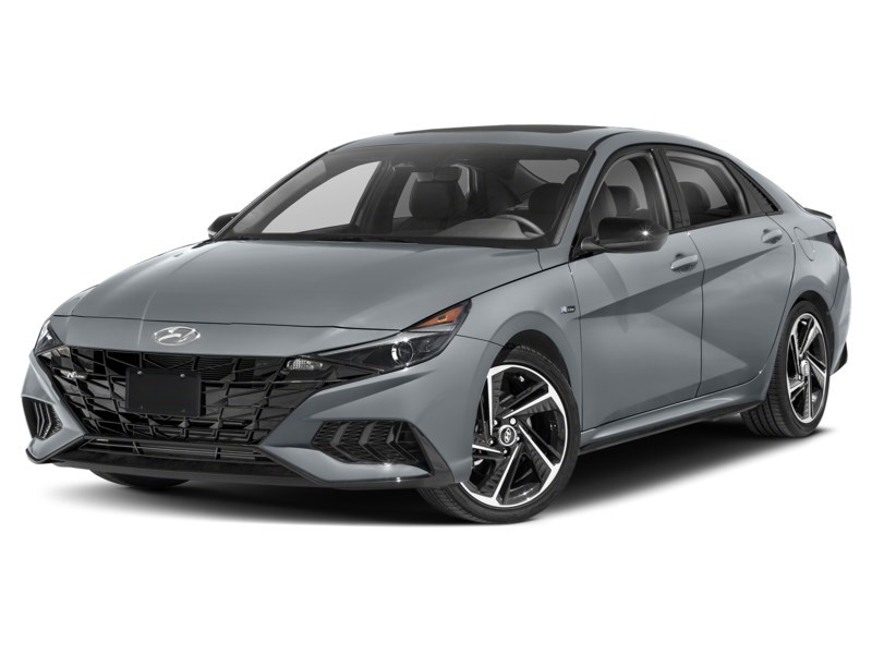 2021 Hyundai Elantra N Line DCT Amazon Grey  Shot 7