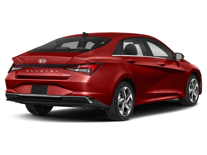 2021 Hyundai Elantra HEV Preferred DCT Fiery Red  Shot 2