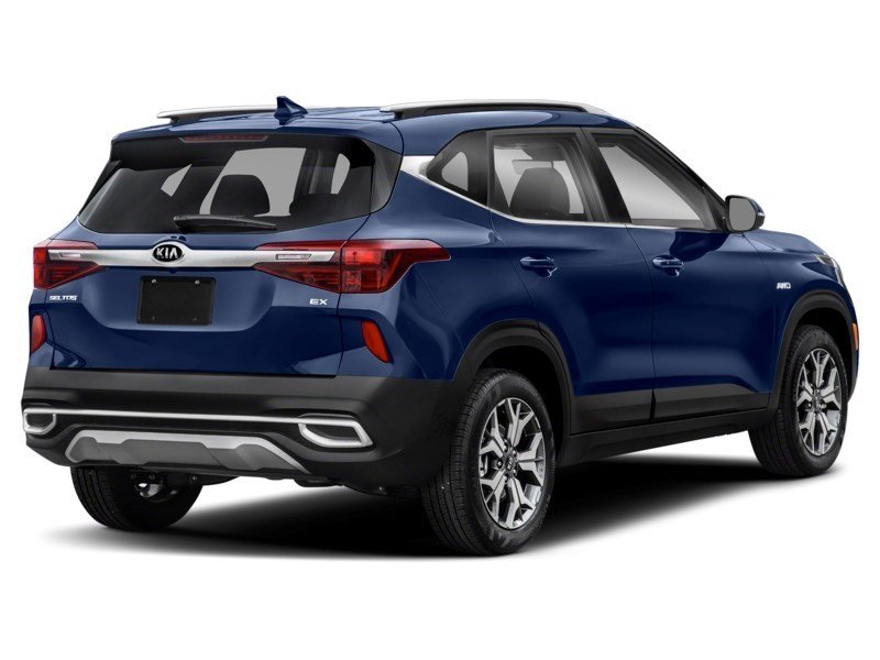 2021 Kia Seltos EX AWD Dark Ocean Blue  Shot 2