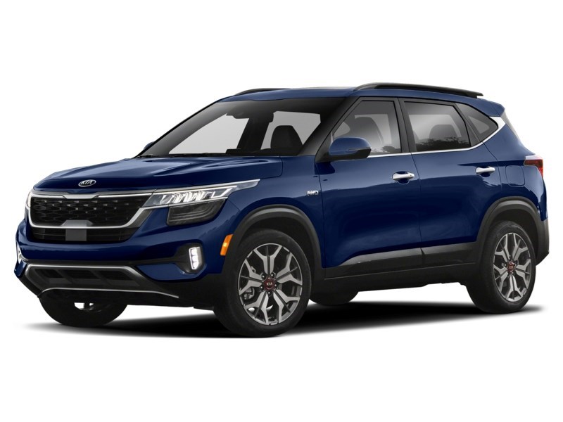 2021 Kia Seltos SX Turbo AWD Dark Ocean Blue  Shot 1