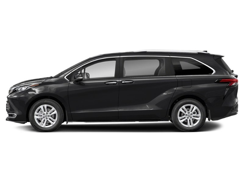 2026 Toyota Sienna Limited 7-Passenger AWD Midnight Black Metallic  Shot 3