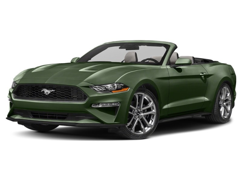2022 Ford Mustang EcoBoost Convertible Eruption Green Metallic  Shot 25