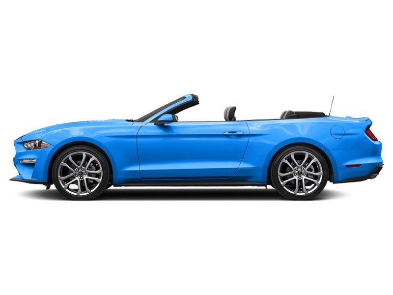 2022 Ford Mustang EcoBoost Convertible Grabber Blue Metallic  Shot 9