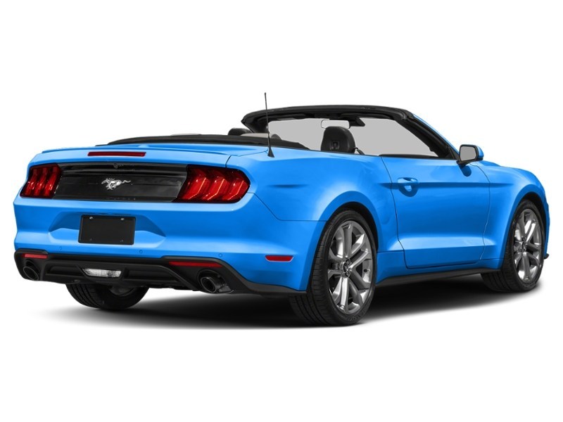 2022 Ford Mustang EcoBoost Convertible Grabber Blue Metallic  Shot 12