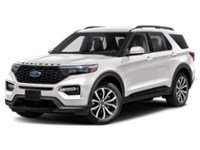2022 Ford Explorer ST-Line 4WD Star White Metallic Tri-Coat  Shot 7