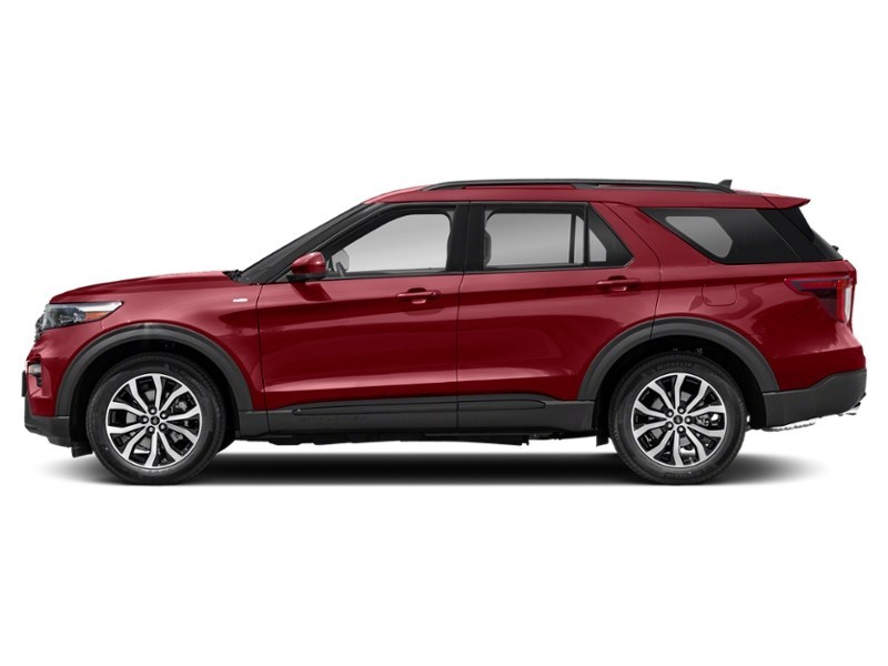2022 Ford Explorer ST-Line 4WD Rapid Red Metallic Tinted Clearcoat  Shot 27