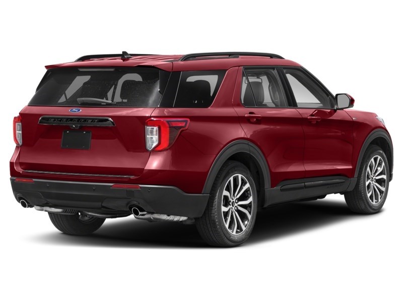 2022 Ford Explorer ST-Line 4WD Rapid Red Metallic Tinted Clearcoat  Shot 6