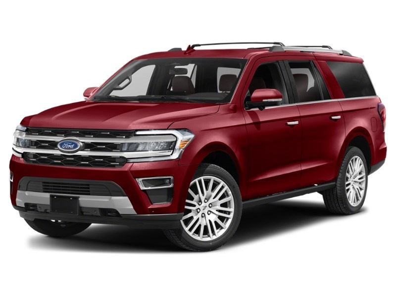2022 Ford Expedition Max Limited Max 4x4 Rapid Red Metallic Tinted Clearcoat  Shot 25