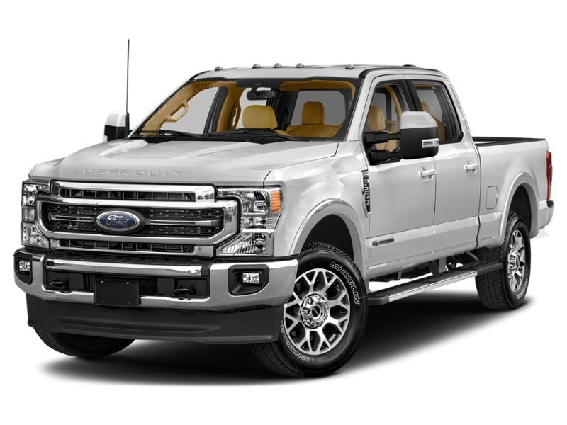 2022 Ford Super Duty F-250 SRW LARIAT 4WD Crew Cab 6.75' Box Oxford White  Shot 4