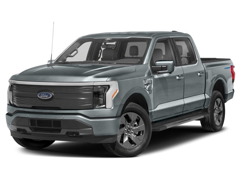 2023 Ford F-150 Lightning LARIAT 4WD SuperCrew 5.5' Box Carbonized Grey Metallic  Shot 43