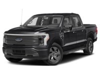 2023 Ford F-150 Lightning LARIAT 4WD SuperCrew 5.5' Box Agate Black Metallic  Shot 49
