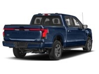 2023 Ford F-150 Lightning LARIAT 4WD SuperCrew 5.5' Box Antimatter Blue Metallic  Shot 42