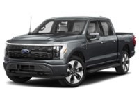 2023 Ford F-150 Lightning Platinum 4WD SuperCrew 5.5' Box Carbonized Grey Metallic  Shot 4