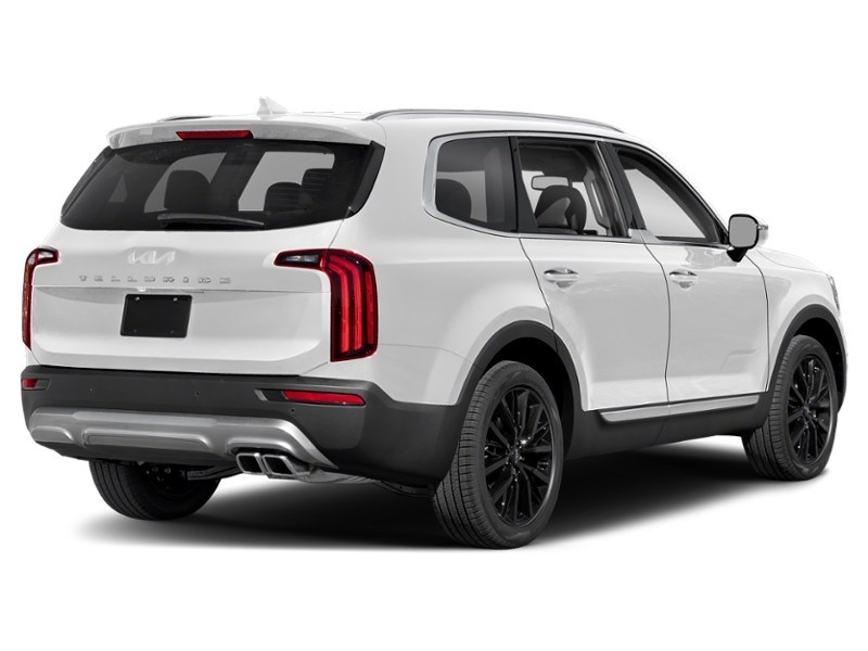 2022 Kia Telluride SX AWD/8-SEATER/PWR-LIFTGATE/LOW KM/CPO Glacial White Pearl  Shot 2