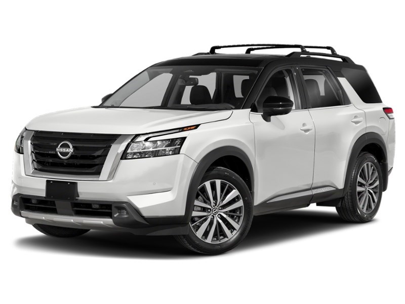 2022 Nissan Pathfinder Platinum 4WD Pearl White TriCoat/Super Black  Shot 19
