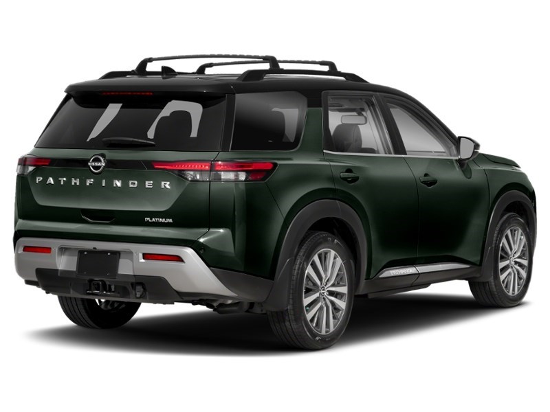 2022 Nissan Pathfinder Platinum 4WD Obsidian-Green Pearl/Super Black  Shot 12