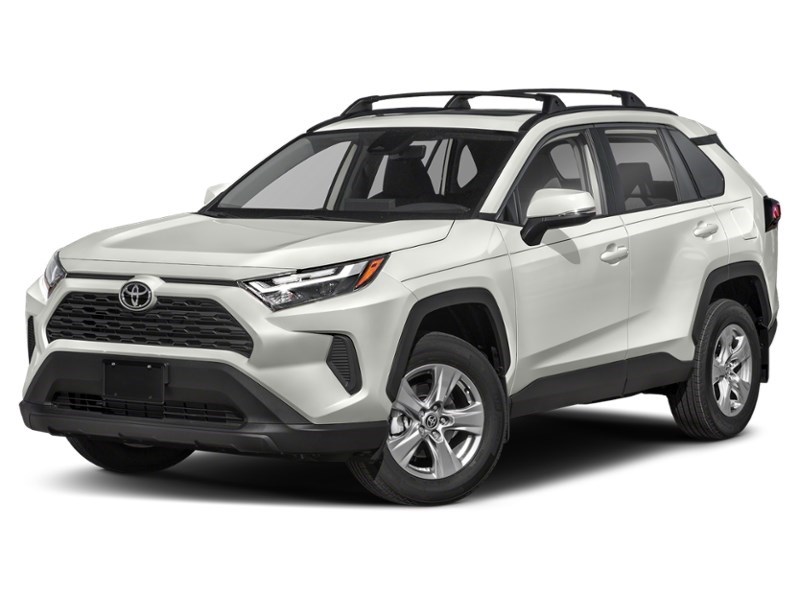 2022 Toyota RAV4 XLE AWD Blizzard Pearl  Shot 4