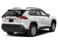2022 Toyota RAV4 Hybrid Hybrid XLE AWD Super White  Shot 8