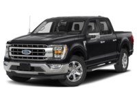2023 Ford F-150 LARIAT 4WD SuperCrew 5.5' Box Agate Black Metallic  Shot 4