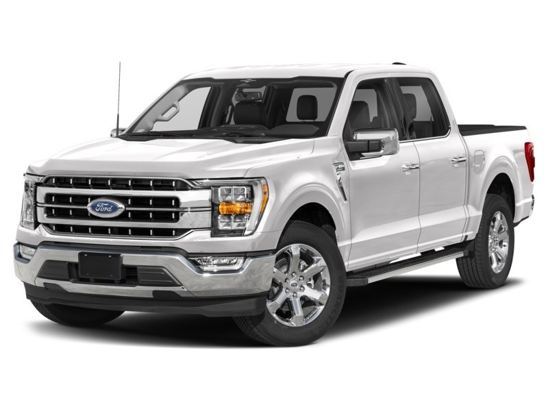 2023 Ford F-150 LARIAT 4WD SuperCrew 5.5' Box Star White Metallic Tri-Coat  Shot 1