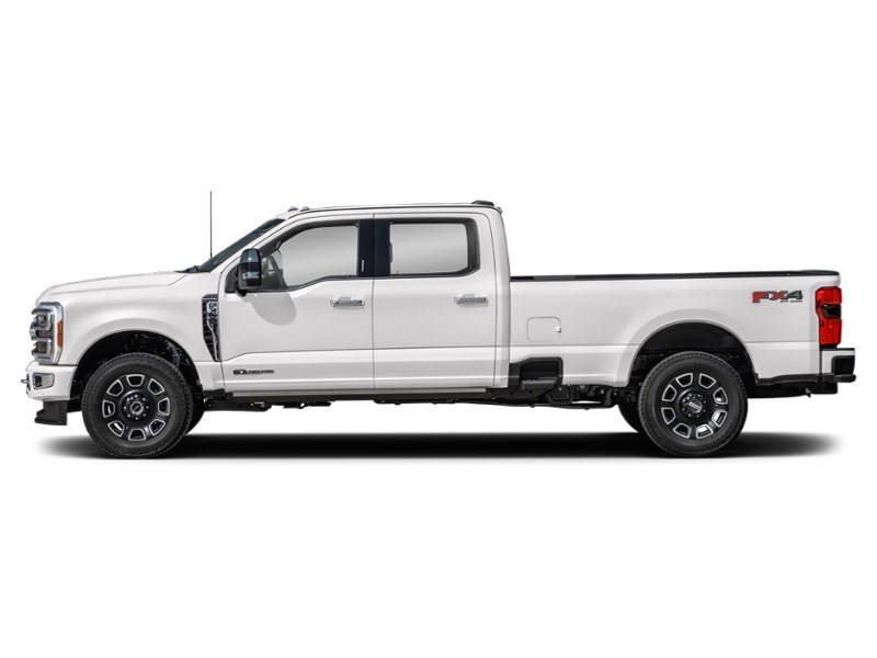 2024 Ford Super Duty F-350 DRW Platinum 4WD Crew Cab 8' Box Star White Metallic Tri-Coat  Shot 3