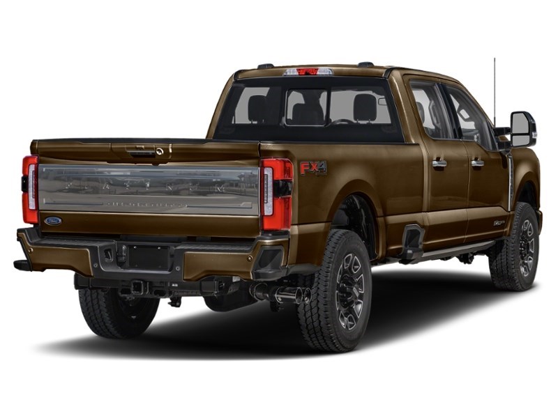 2024 Ford Super Duty F-350 DRW Platinum 4WD Crew Cab 8' Box Darkened Bronze Metallic  Shot 26