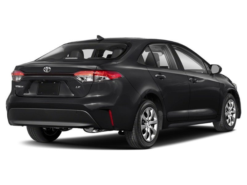 2023 Toyota Corolla LE CVT Midnight Black Metallic  Shot 2