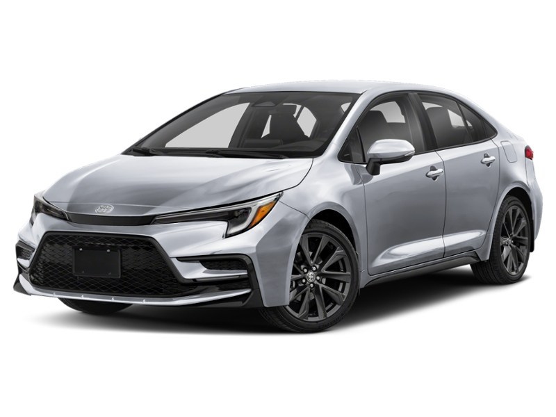 2023 Toyota Corolla SE CVT Classic Silver Metallic  Shot 1
