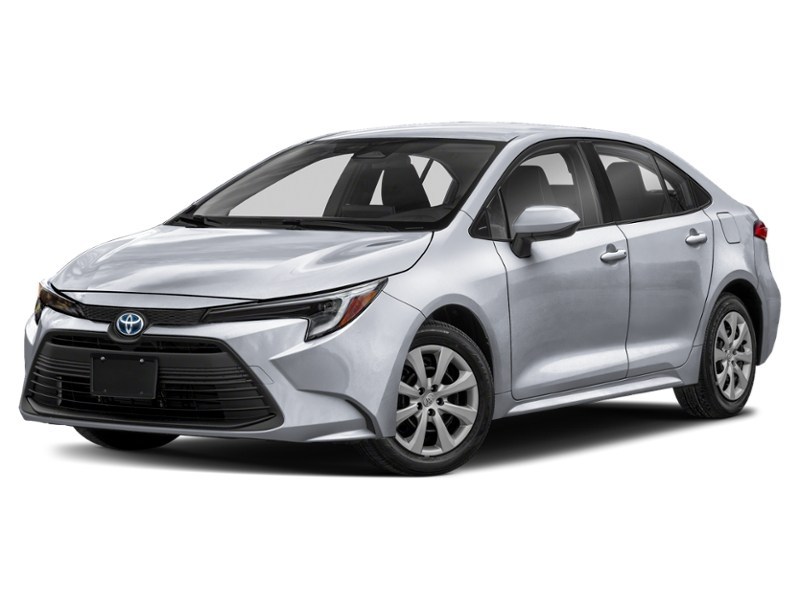 2023 Toyota Corolla Hybrid Hybrid LE CVT AWD Classic Silver Metallic  Shot 10