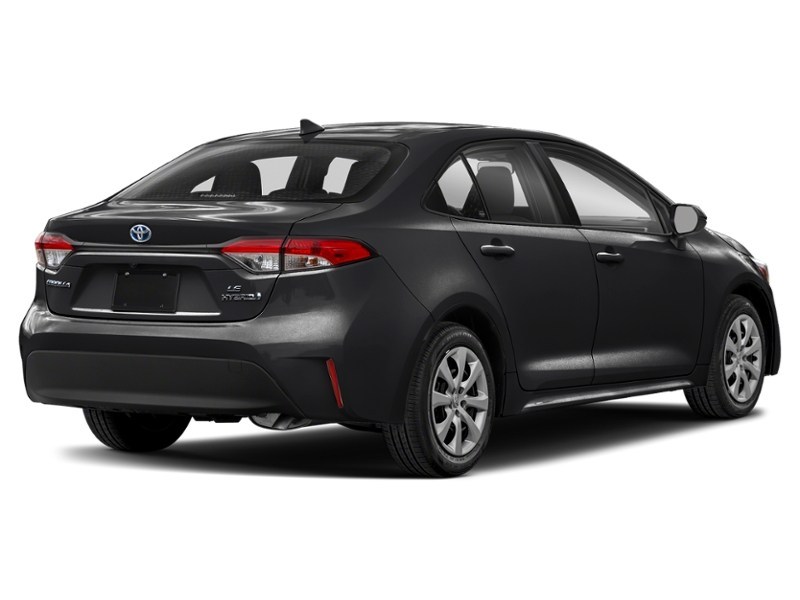 2023 Toyota Corolla Hybrid Hybrid LE CVT AWD Midnight Black Metallic  Shot 24